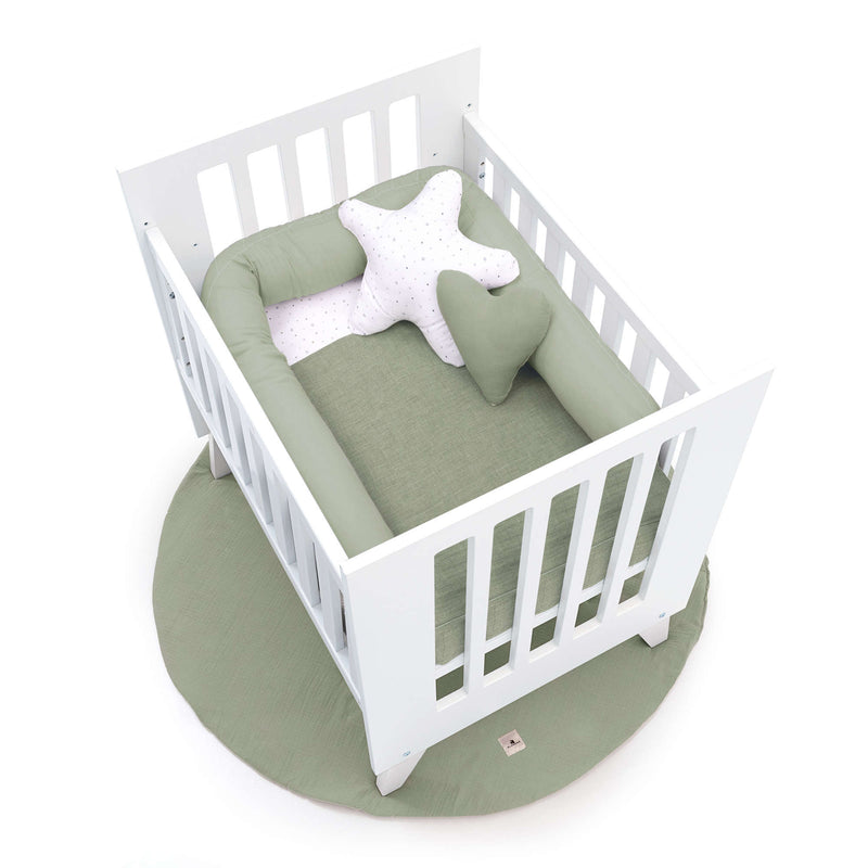 Culla 60x80 cm per co-sleeping (5in1) bianco · Nexo Uno White