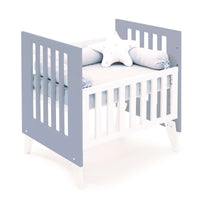 Culla 60x80 cm per co-sleeping (5in1) bianco/blu · Nexo Uno Blu denim
