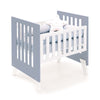 Culla 60x80 cm per co-sleeping (5in1) bianco/blu · Nexo Uno Blu denim