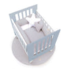Culla 60x80 cm per co-sleeping (5in1) bianco/blu · Nexo Uno Blu denim