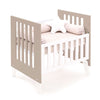 Culla 60x80 cm per co-sleeping (5in1) bianco/beige · Nexo Uno Arena