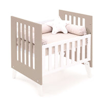 Culla 60x80 cm per co-sleeping (5in1) bianco/beige · Nexo Uno Arena