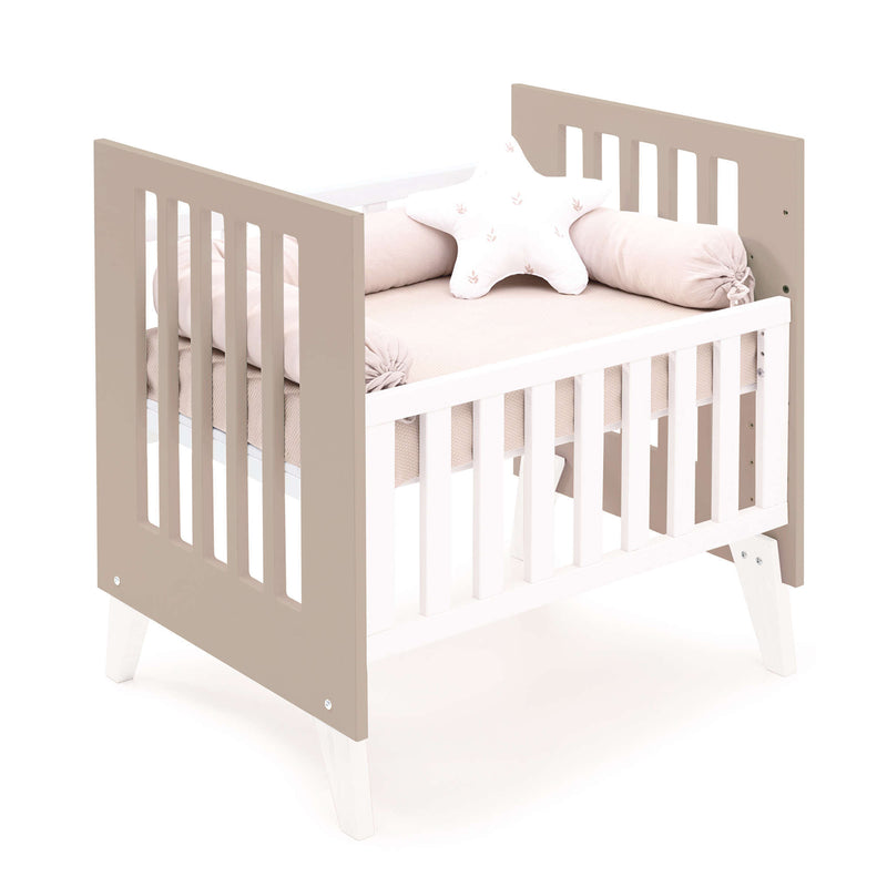 Culla 60x80 cm per co-sleeping (5in1) bianco/beige · Nexo Uno Arena