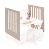 Culla 60x80 cm per co-sleeping (5in1) bianco/beige · Nexo Uno Arena