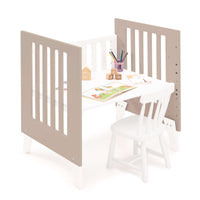 Culla 60x80 cm per co-sleeping (5in1) bianco/beige · Nexo Uno Arena