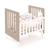 Culla 60x80 cm per co-sleeping (5in1) bianco/beige · Nexo Uno Arena