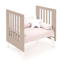 Culla 60x80 cm per co-sleeping (5in1) bianco/beige · Nexo Uno Arena