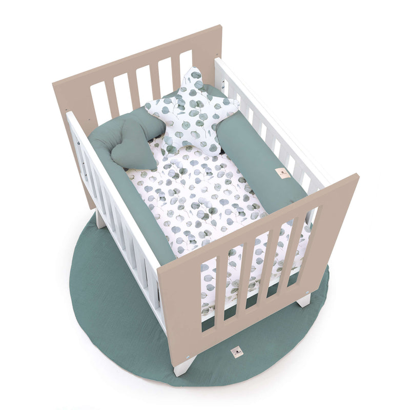 Culla 60x80 cm per co-sleeping (5in1) bianco/beige · Nexo Uno Arena