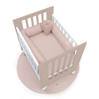 Culla 60x80 cm per co-sleeping (5in1) bianco/beige · Nexo Uno Arena