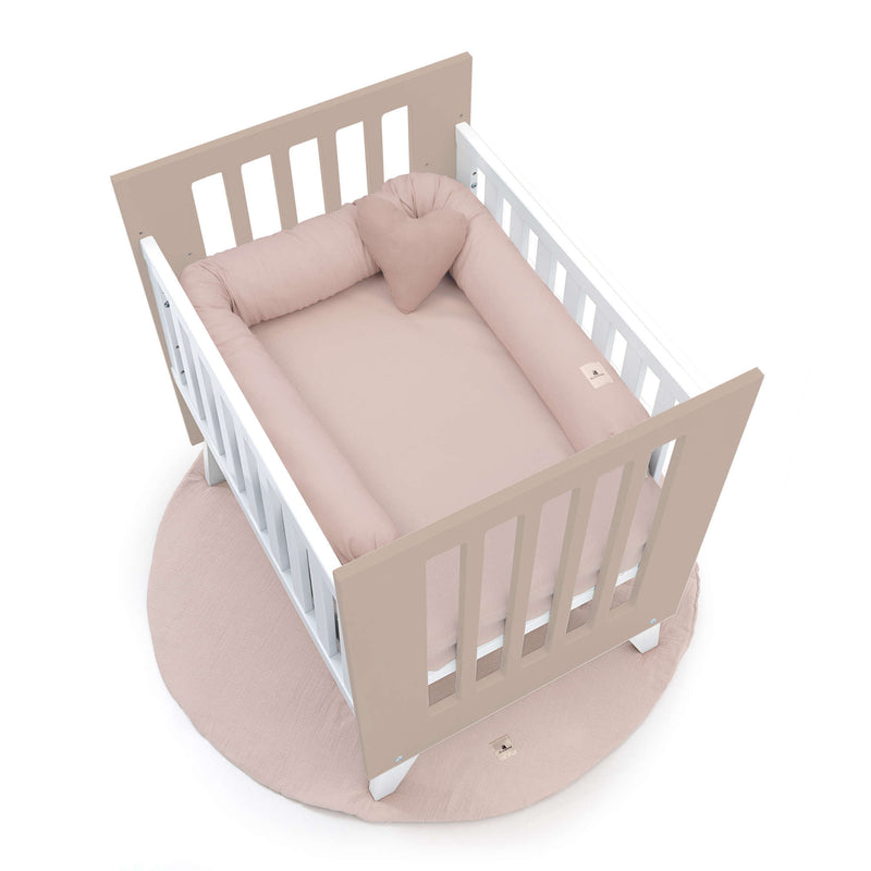 Culla 60x80 cm per co-sleeping (5in1) bianco/beige · Nexo Uno Arena