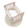 Culla 60x80 cm per co-sleeping (5in1) bianco/beige · Nexo Uno Arena