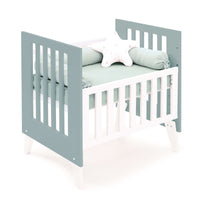 Culla 60x80 cm per co-sleeping (5in1) bianco/verde eucalipto · Nexo Uno Eucalyptus