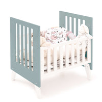 Culla 60x80 cm per co-sleeping (5in1) bianco/verde eucalipto · Nexo Uno Eucalyptus