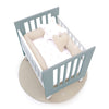 Culla 60x80 cm per co-sleeping (5in1) bianco/verde eucalipto · Nexo Uno Eucalyptus