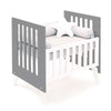 Culla 60x80 cm per co-sleeping (5in1) bianco/antracite · Nexo Uno Antracita
