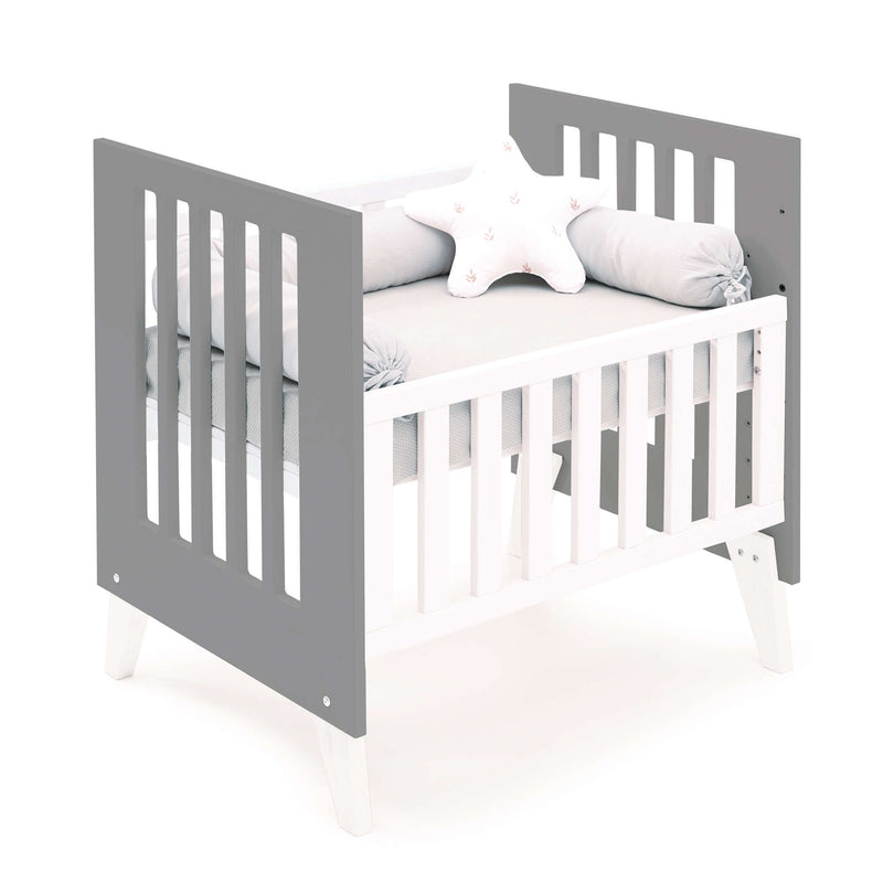 Culla 60x80 cm per co-sleeping (5in1) bianco/antracite · Nexo Uno Antracita