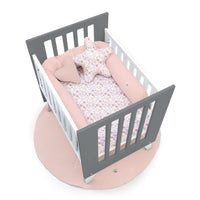 Culla 60x80 cm per co-sleeping (5in1) bianco/antracite · Nexo Uno Antracita