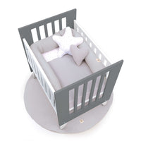 Culla 60x80 cm per co-sleeping (5in1) bianco/antracite · Nexo Uno Antracita