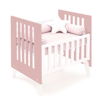 Culla 60x80 cm per co-sleeping (5in1) bianco/rosa · Nexo Uno Quarzo
