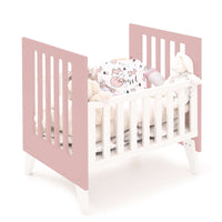 Culla 60x80 cm per co-sleeping (5in1) bianco/rosa · Nexo Uno Quarzo