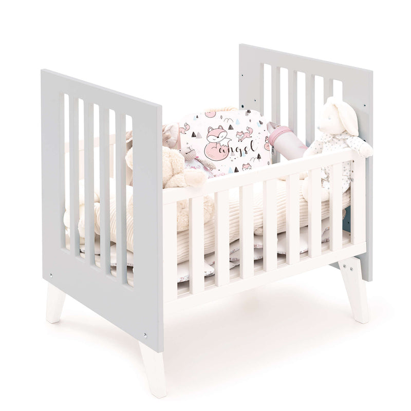 Culla 60x80 cm per co-sleeping (5in1) bianco/grigio · Nexo Uno Grey