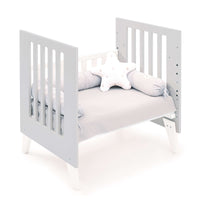 Culla 60x80 cm per co-sleeping (5in1) bianco/grigio · Nexo Uno Grey