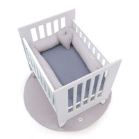 Culla 60x80 cm per co-sleeping (5in1) bianco/grigio · Nexo Uno Grey
