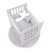 Culla 60x80 cm per co-sleeping (5in1) bianco/grigio · Nexo Uno Grey