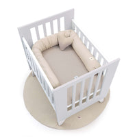 Culla 60x80 cm per co-sleeping (5in1) bianco/grigio · Nexo Uno Grey
