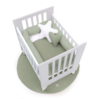 Culla 60x80 cm per co-sleeping (5in1) bianco/grigio · Nexo Uno Grey
