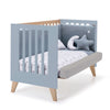Lettino co-sleeping 60x120 cm (4in1) legno/celeste · Nexor Blue Denim