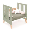 Culla co-sleeping 60x80 cm (5in1) legno/verde-oliva · Nexor Uno Erba