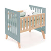 Culla co-sleeping 60x80 cm (5in1) legno/verde · Nexor Uno Eucalyptus