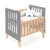 Culla co-sleeping 60x80 cm (5in1) legno/antracite · Nexor Uno Antracita
