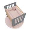 Culla co-sleeping 60x80 cm (5in1) legno/antracite · Nexor Uno Antracita