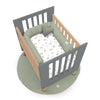 Culla co-sleeping 60x80 cm (5in1) legno/antracite · Nexor Uno Antracita