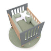 Culla co-sleeping 60x80 cm (5in1) legno/antracite · Nexor Uno Antracita