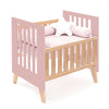 Culla co-sleeping 60x80 cm (5in1) legno/rosato · Nexor Uno Quarzo