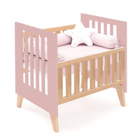 Culla co-sleeping 60x80 cm (5in1) legno/rosato · Nexor Uno Quarzo