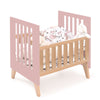 Culla co-sleeping 60x80 cm (5in1) legno/rosato · Nexor Uno Quarzo