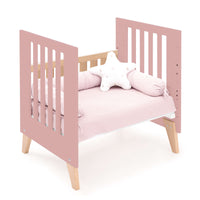 Culla co-sleeping 60x80 cm (5in1) legno/rosato · Nexor Uno Quarzo