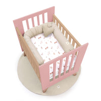 Culla co-sleeping 60x80 cm (5in1) legno/rosato · Nexor Uno Quarzo