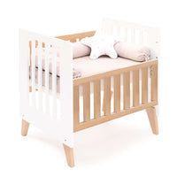 Culla trasformabile in lettino (7in1) legno/bianco · Nexor Tre White