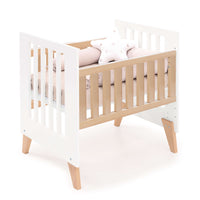 Culla trasformabile in lettino (7in1) legno/bianco · Nexor Tre White