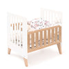 Culla trasformabile in lettino (7in1) legno/bianco · Nexor Tre White