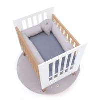 Culla co-sleeping 60x80 cm (5in1) legno/bianco · Nexor Uno White
