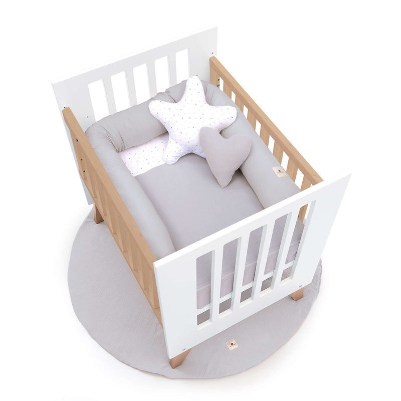 Culla co-sleeping 60x80 cm (5in1) legno/bianco · Nexor Uno White
