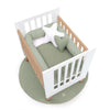 Culla co-sleeping 60x80 cm (5in1) legno/bianco · Nexor Uno White