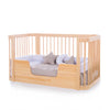 Lettino-letto bambini (3in1) 70x140 cm legno · Crea Due Nomad C300-M5000