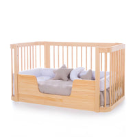 Lettino-letto bambini (3in1) 70x140 cm legno · Crea Due Nomad C300-M5000